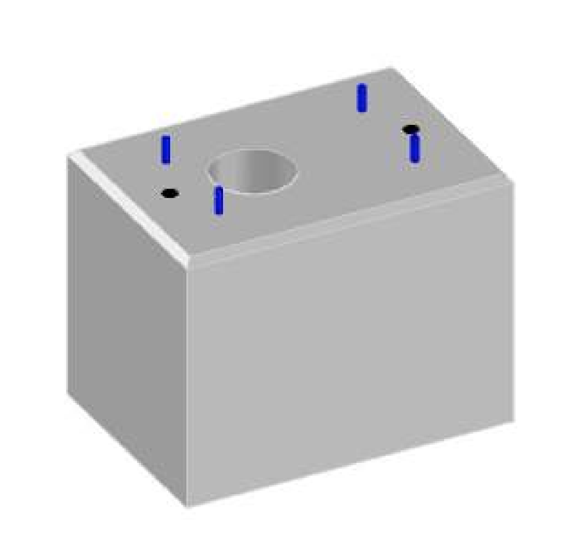 AC22kW töltőoszlop alap